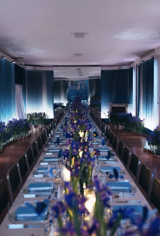 BAND OF LUXURY | dîner international guerlain l'heure bleue